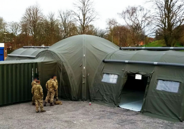 PRO X Military Command Post - NIXUS-UK - Rapid Deployment Shelters