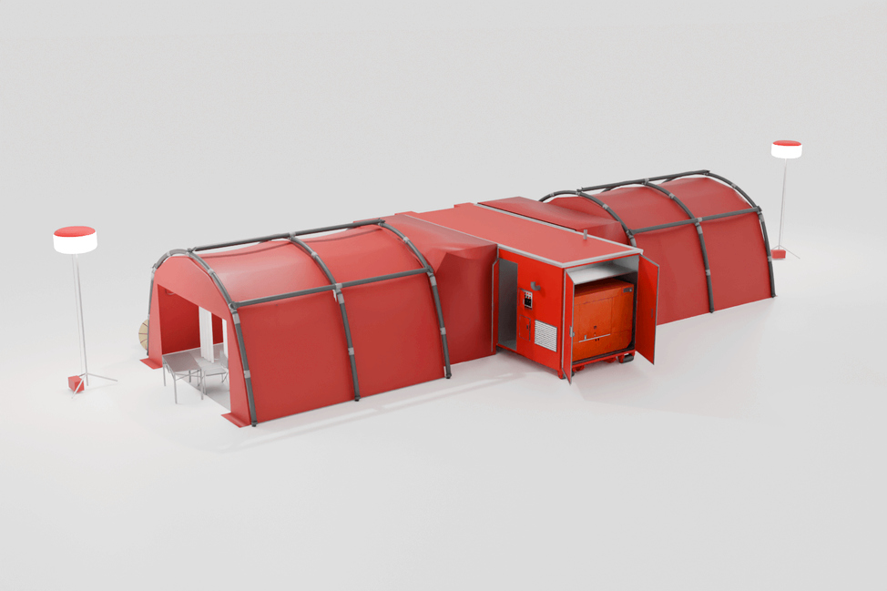 NIXUS-UK Mass Decontamination system